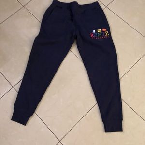 Runtz navy jogger